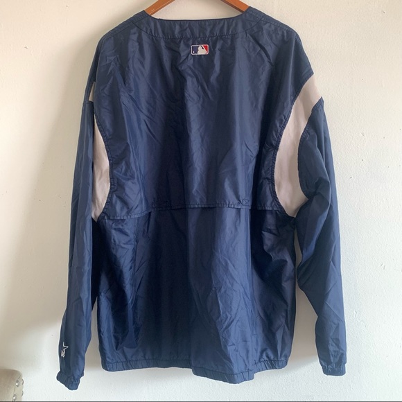 Vintage MLB New York Yankees Diamond Collection Starter Throw over Jacket - Picture 6 of 6